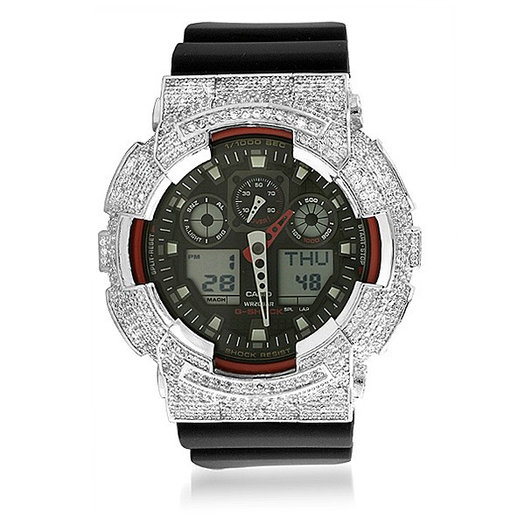 G shock swarovski clearance bezel