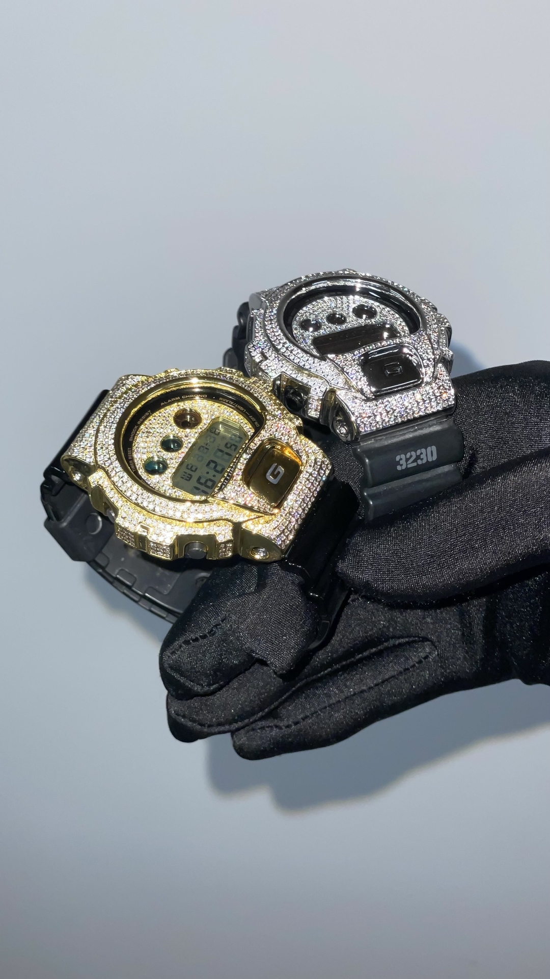 VVS1 MOISSANITE CUSTOM CASIO G SHOCK WATCH